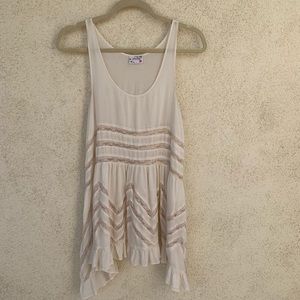 FREE PEOPLE| white dress